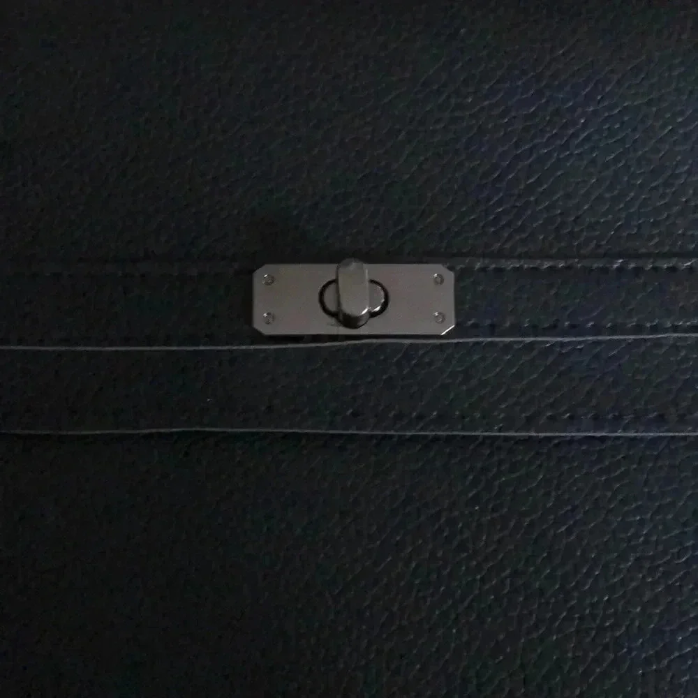 Pebbled Faux Leather Clutch